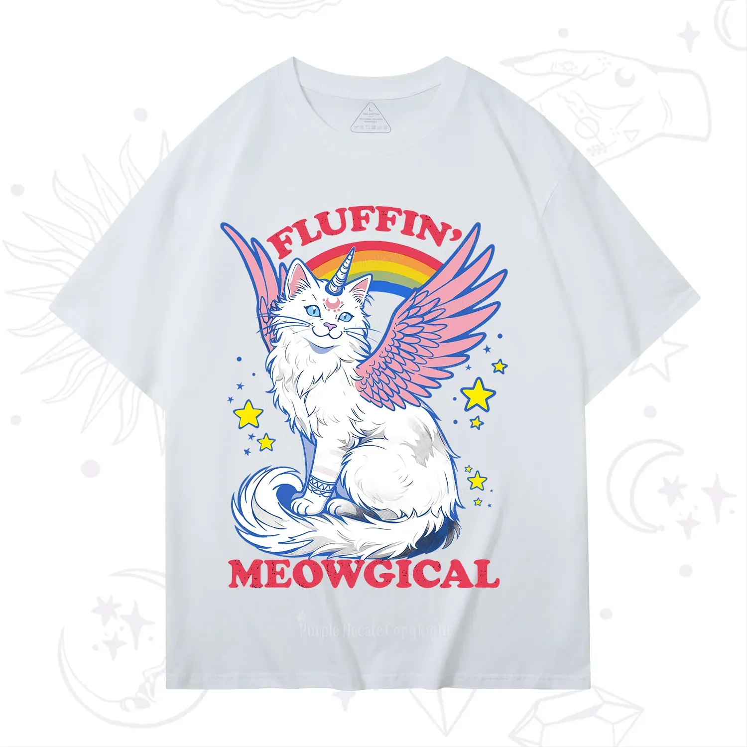 Purplehecate Fluffin Meowgical T-Shirt