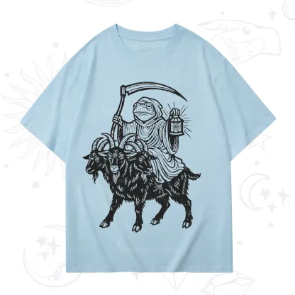 Purplehecate Death Frog Goat Rider T-Shirt