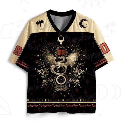 Purplehecate Celestial Dragon Moon Phase Mesh Jersey