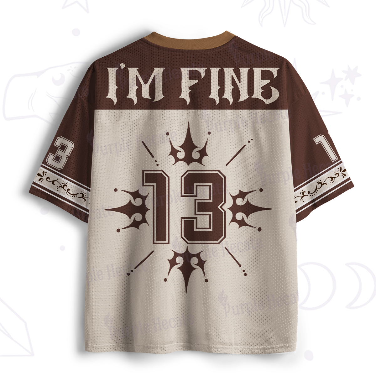 Purplehecate I'm Fine Mesh Jersey