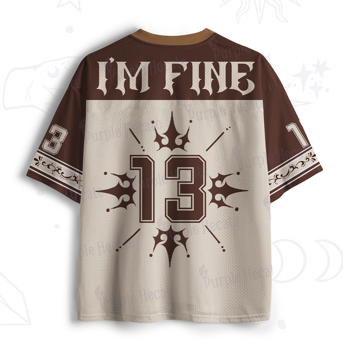 Purplehecate I'm Fine Mesh Jersey