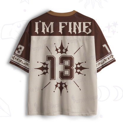 Purplehecate I'm Fine Mesh Jersey