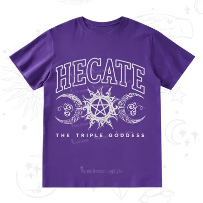 Purplehecate The Triple Goddess Hecate T-Shirt