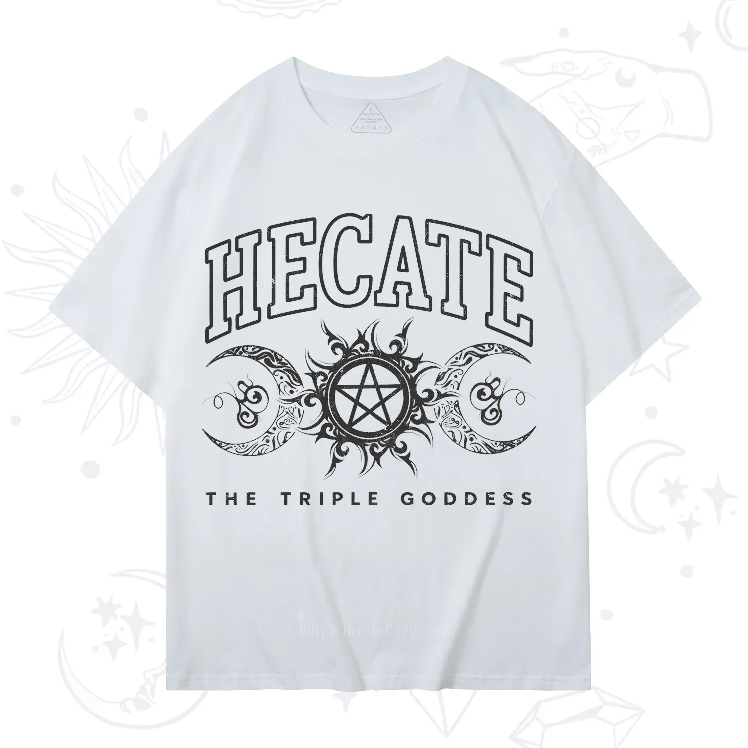 Purplehecate The Triple Goddess Hecate T-Shirt