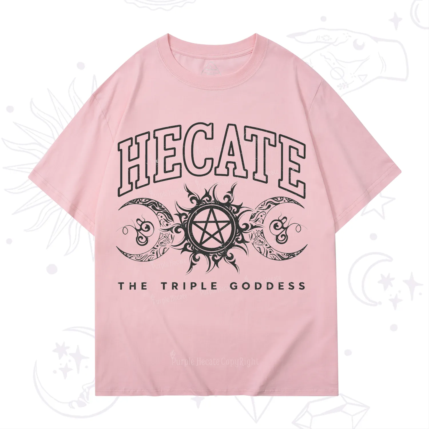 Purplehecate The Triple Goddess Hecate T-Shirt
