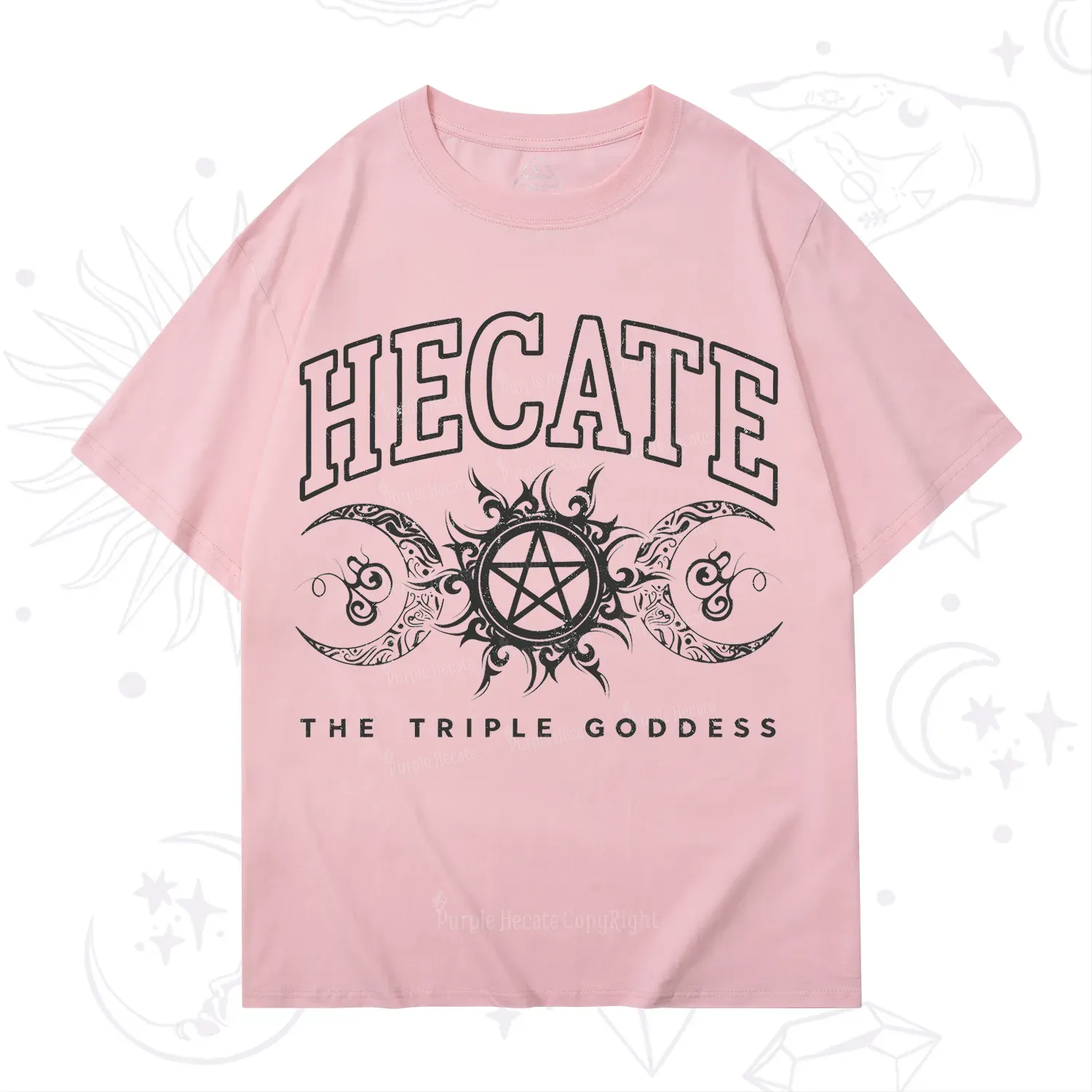 Purplehecate The Triple Goddess Hecate T-Shirt