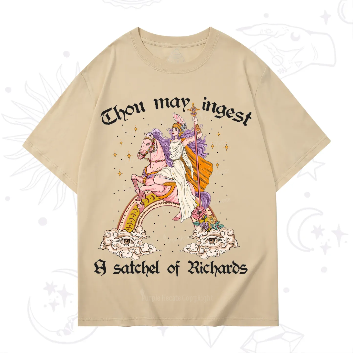 Purplehecate Thou may ingest a satchel of Richards T-Shirt