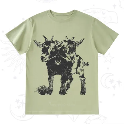 Purplehecate Two Headed Goat T-Shirt