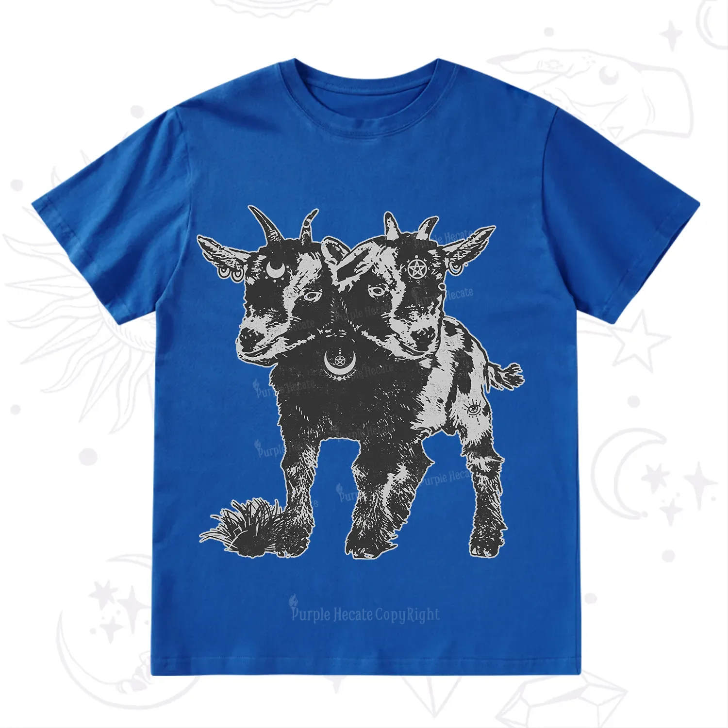 Purplehecate Two Headed Goat T-Shirt