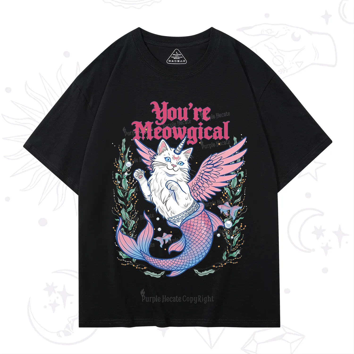 Purplehecate You're Meowgical T-Shirt
