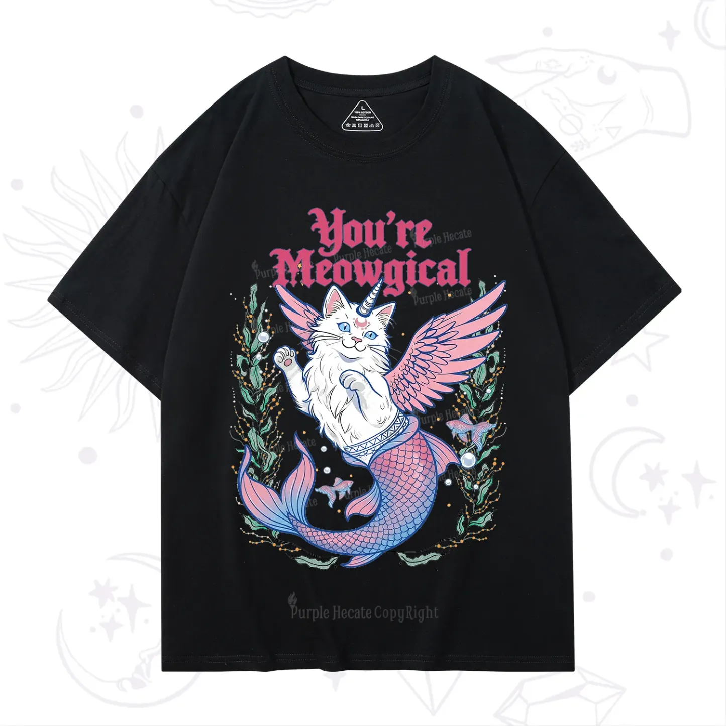 Purplehecate You're Meowgical T-Shirt