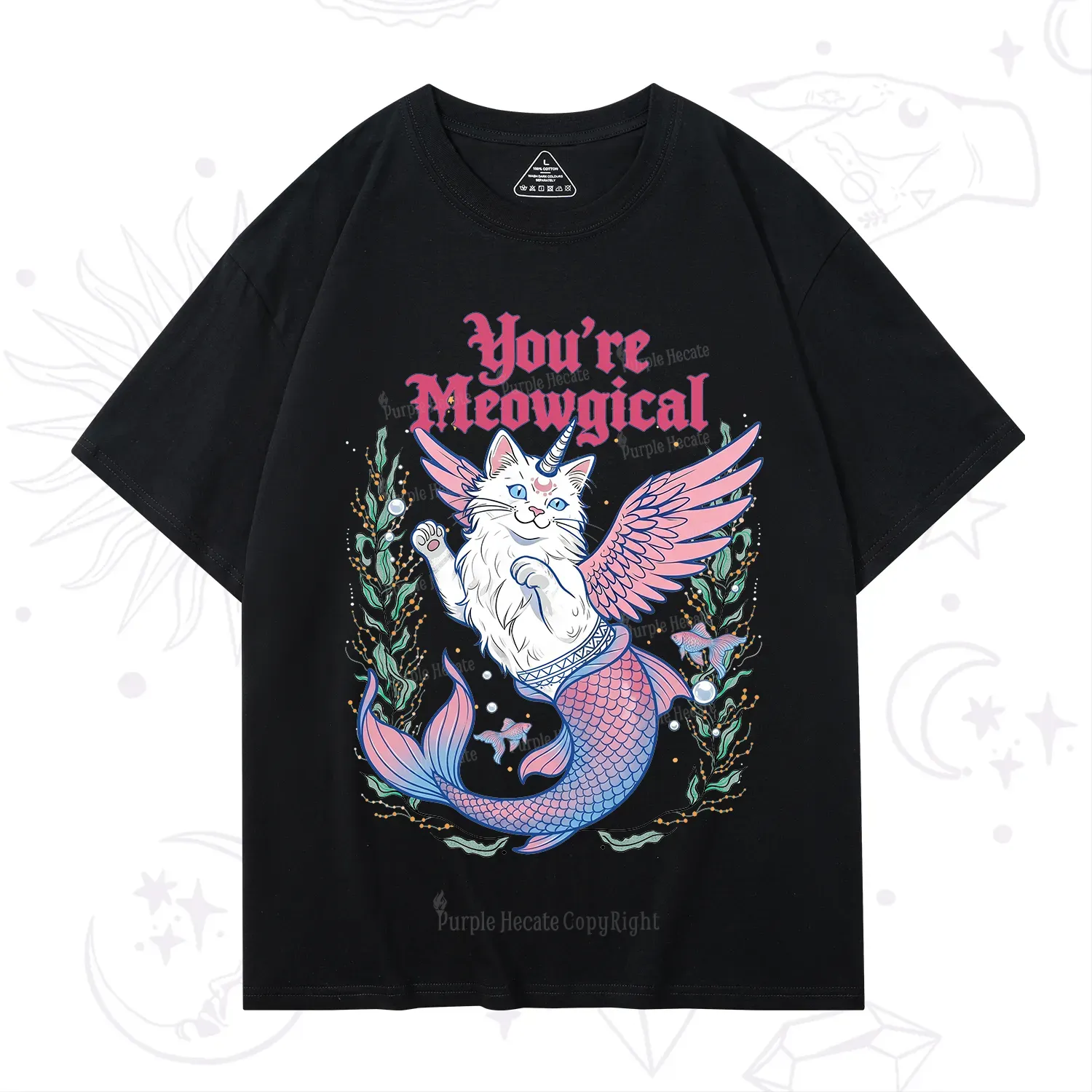 Purplehecate You're Meowgical T-Shirt