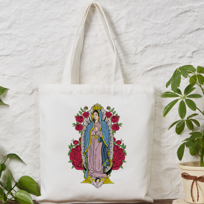 Purplehecate Mother Mary Tote Bag