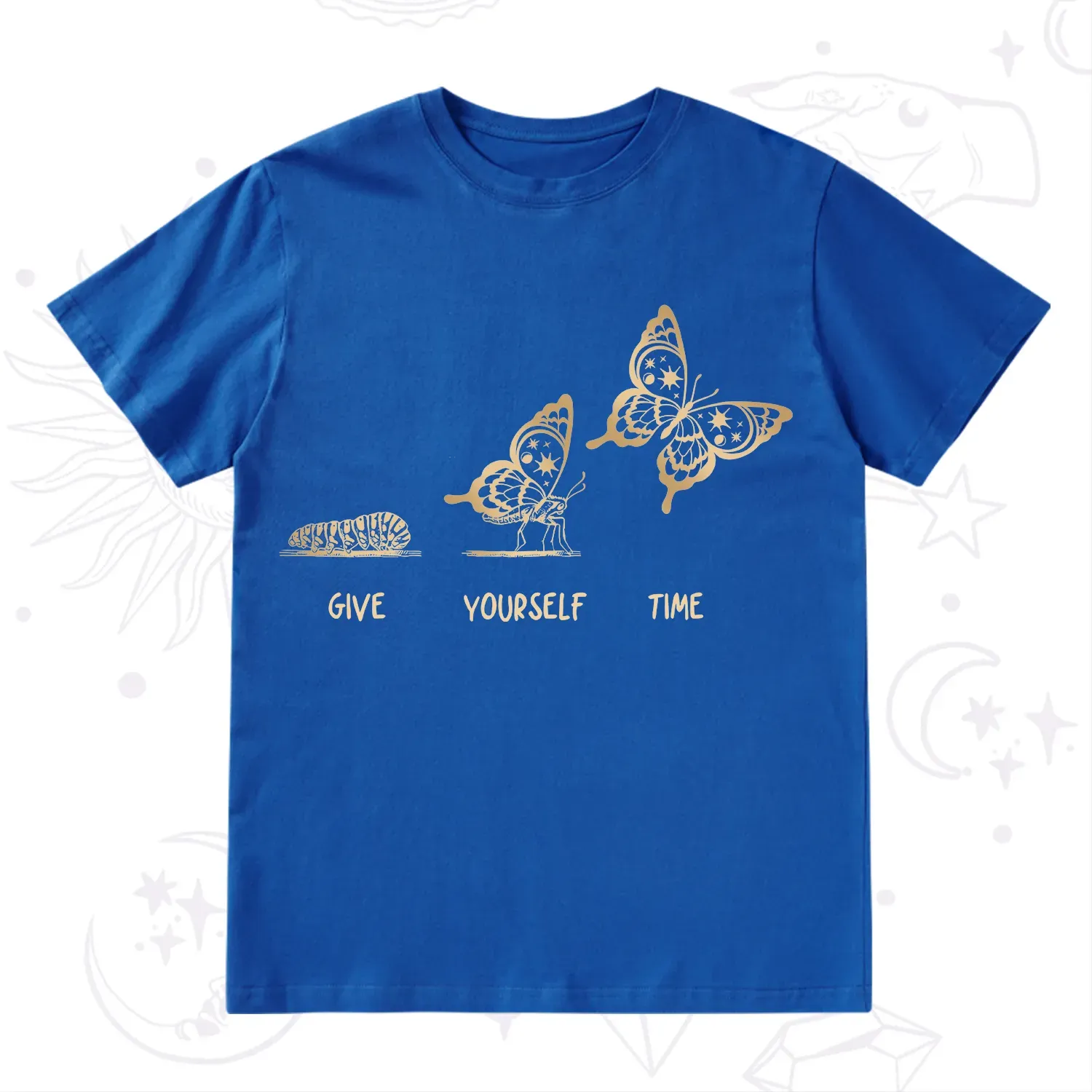 Purplehecate Give Yourself Time Butterfly T-Shirt