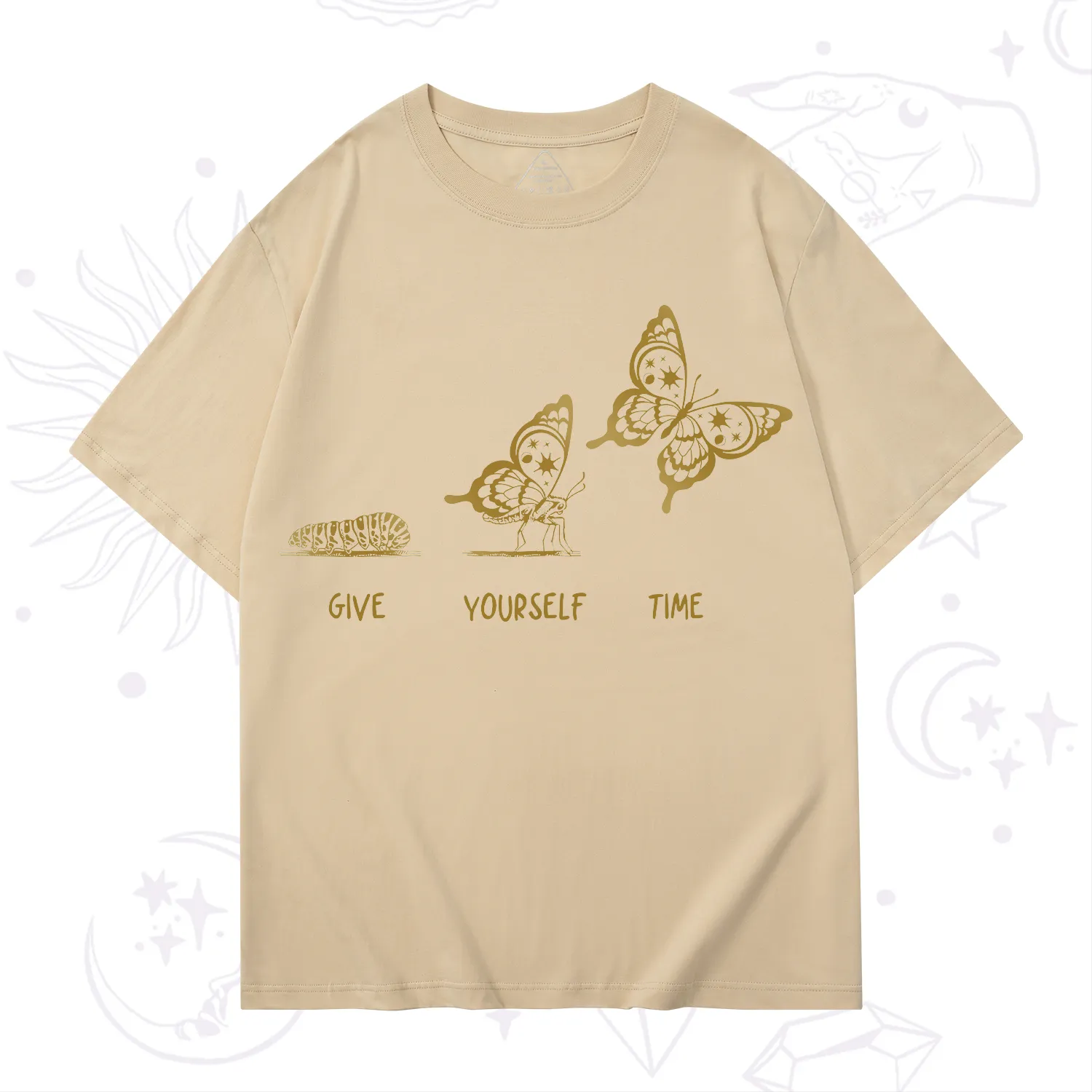 Purplehecate Give Yourself Time Butterfly T-Shirt