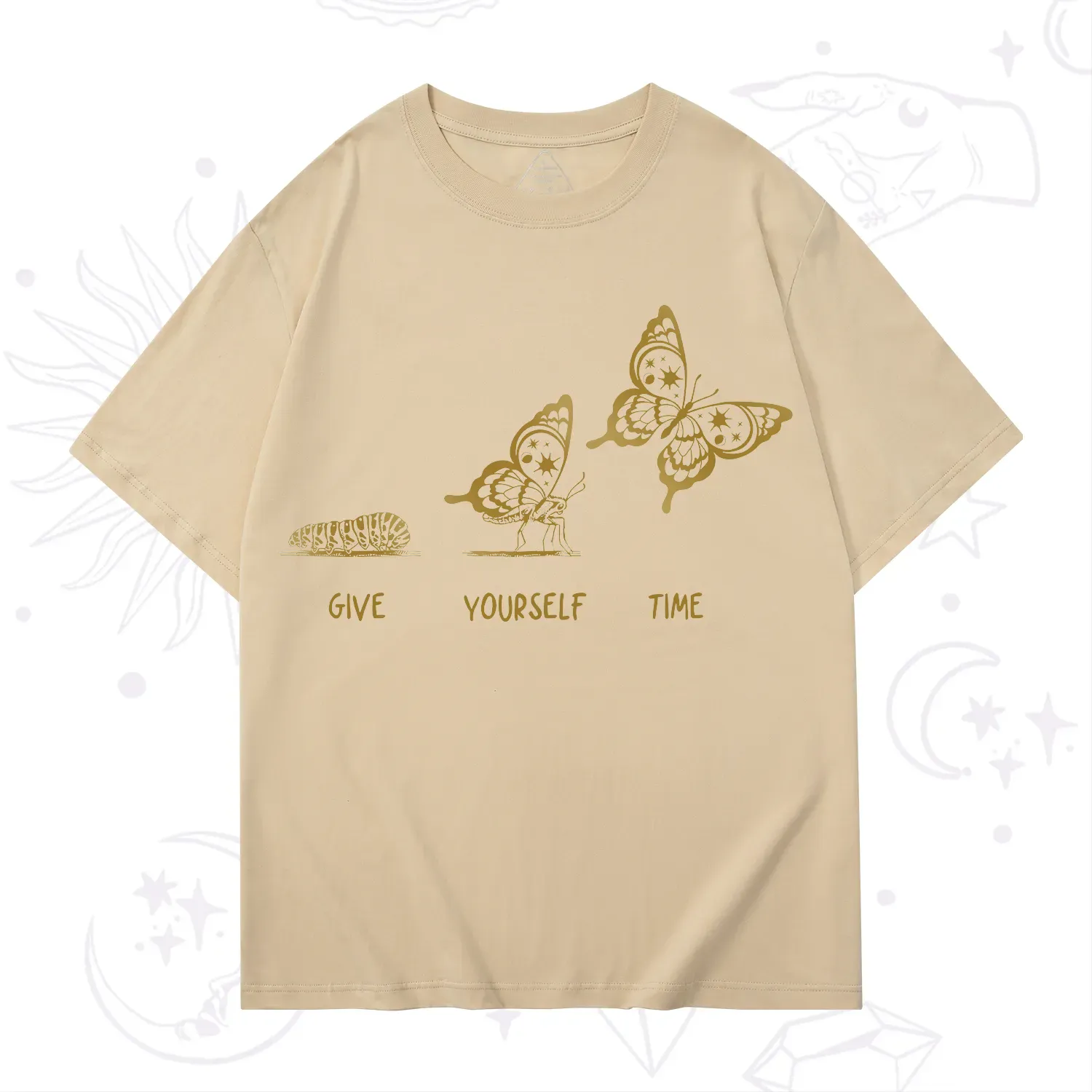 Purplehecate Give Yourself Time Butterfly T-Shirt