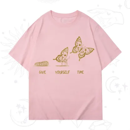 Purplehecate Give Yourself Time Butterfly T-Shirt