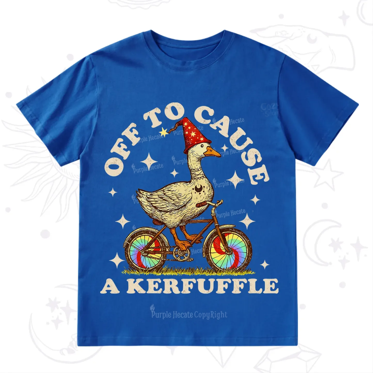 Purplehecate Off?to?Cause?a?Kerfuffle?Goose T-Shirt