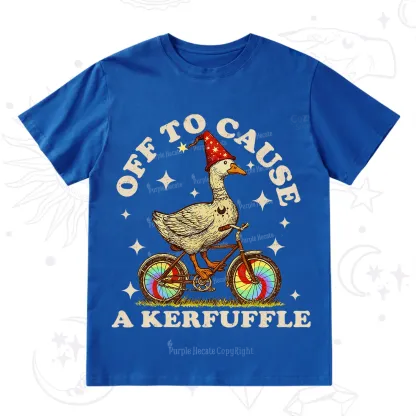 Purplehecate Off?to?Cause?a?Kerfuffle?Goose T-Shirt
