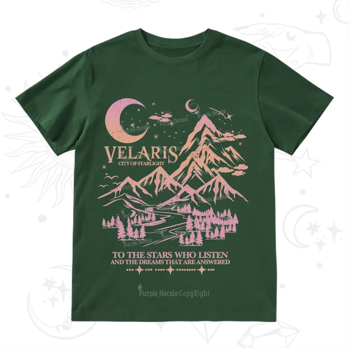 Purplehecate Echoes of the Hidden City T-Shirt