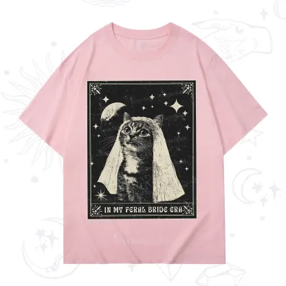 Purplehecate Cat In My Feral Bride Era Bachelorette T-Shirt
