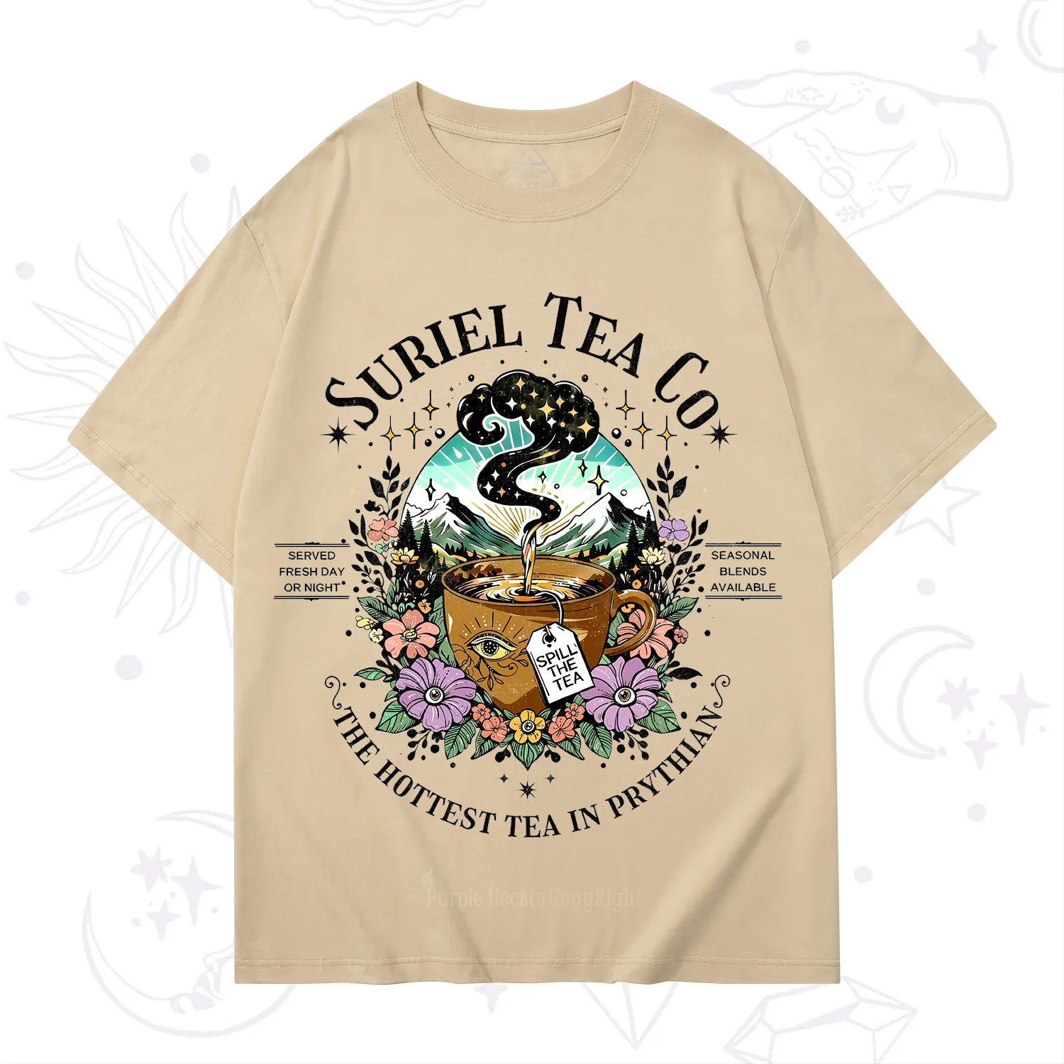 Purplehecate The Forest Tea Oracle T-Shirt
