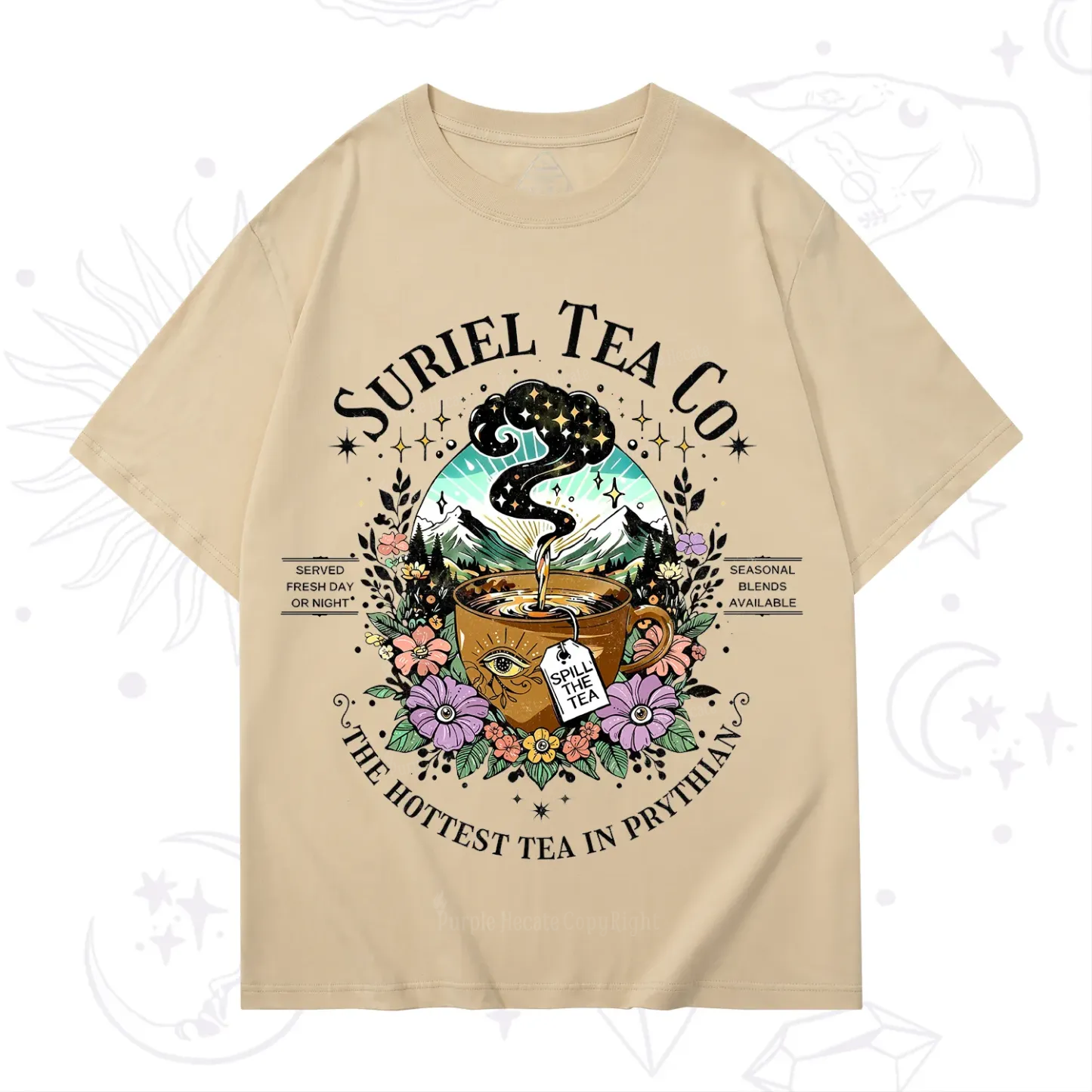 Purplehecate The Forest Tea Oracle T-Shirt