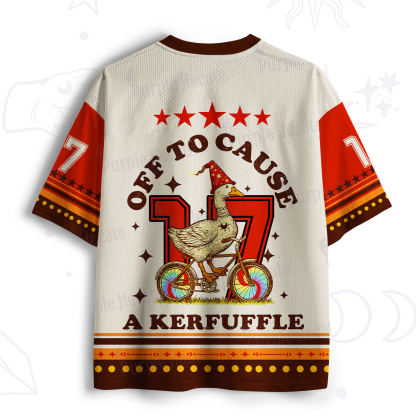 Purplehecate Off to Cause a Kerfuffle Goose Mesh Jersey