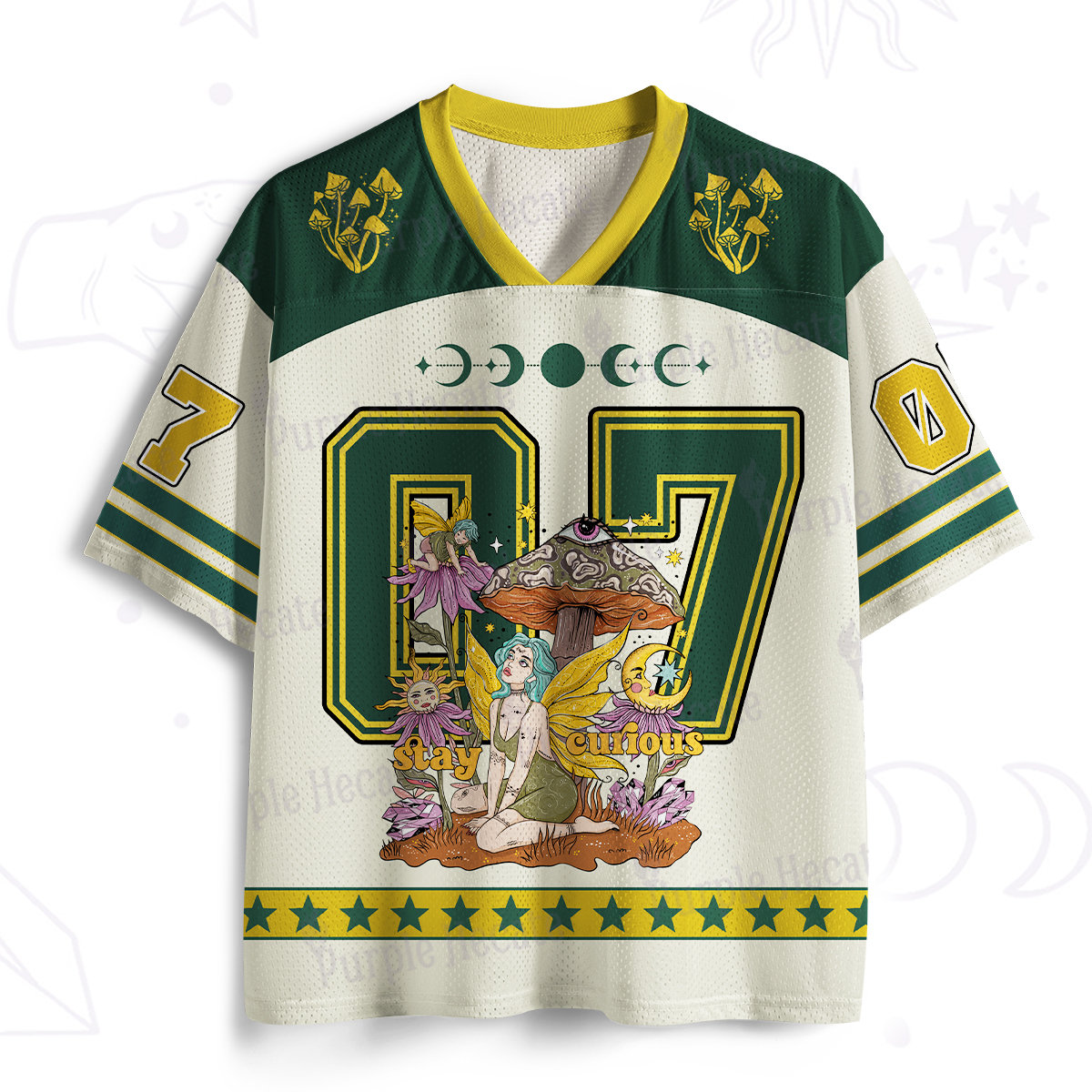 Purplehecate Stay Curious Mesh Jersey