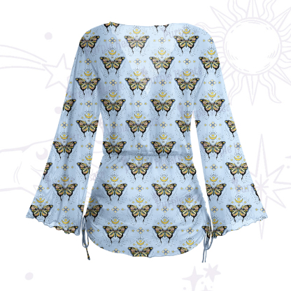 Purplehecate I Am Opening Mesh Cover Up Dress