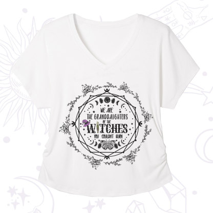 [Copy]Purplehecate Zero Fucks Given V-Neck T-Shirt