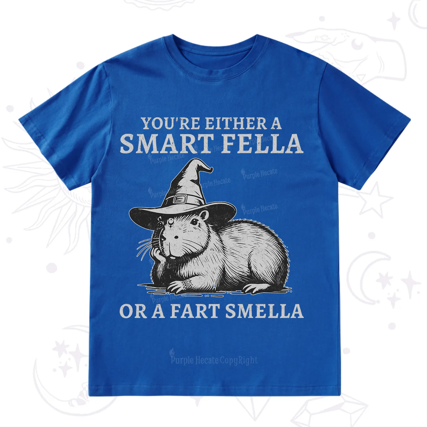 Purplehecate You're Either A Smart Fella or a Smart Fella T-Shirt