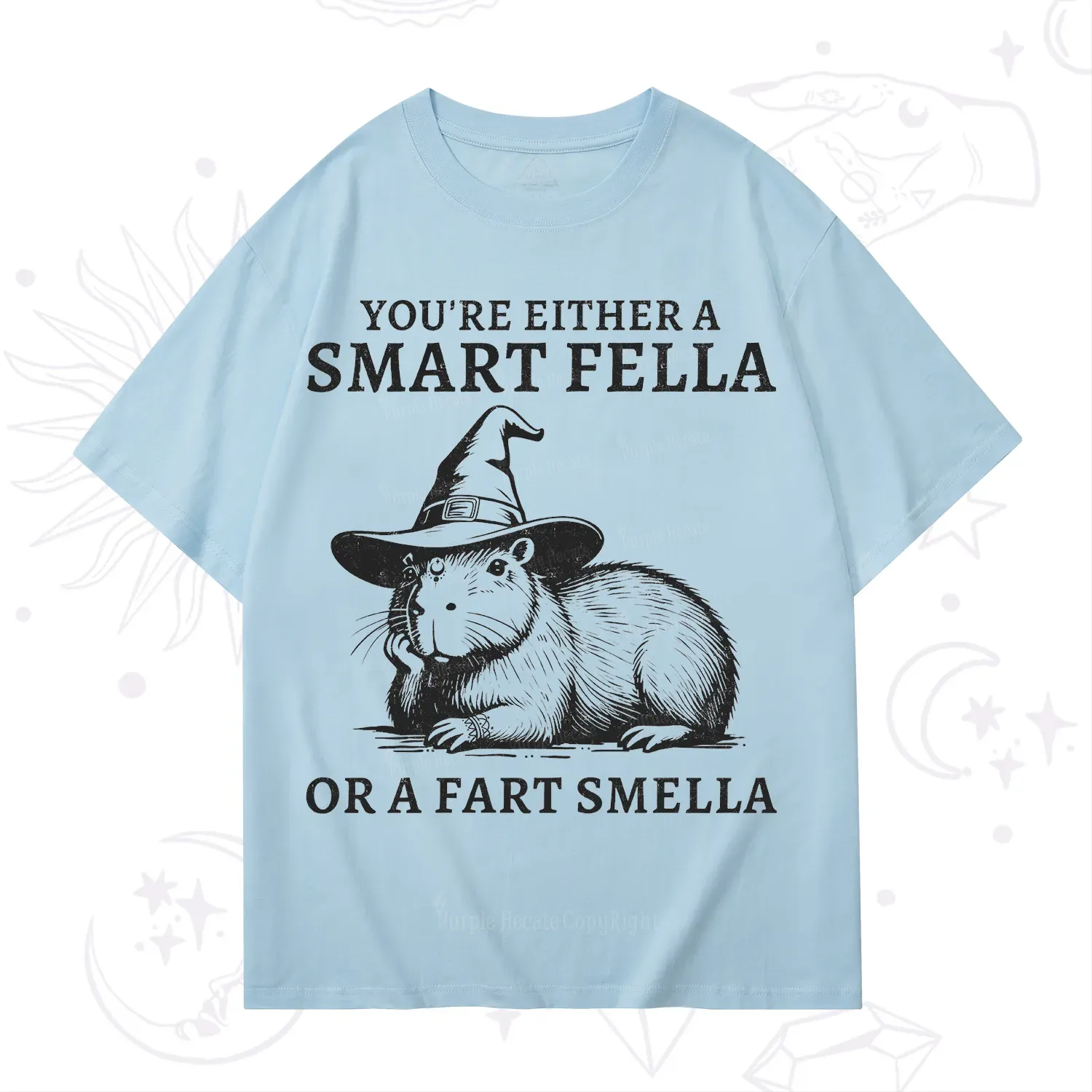 Purplehecate You're Either A Smart Fella or a Smart Fella T-Shirt