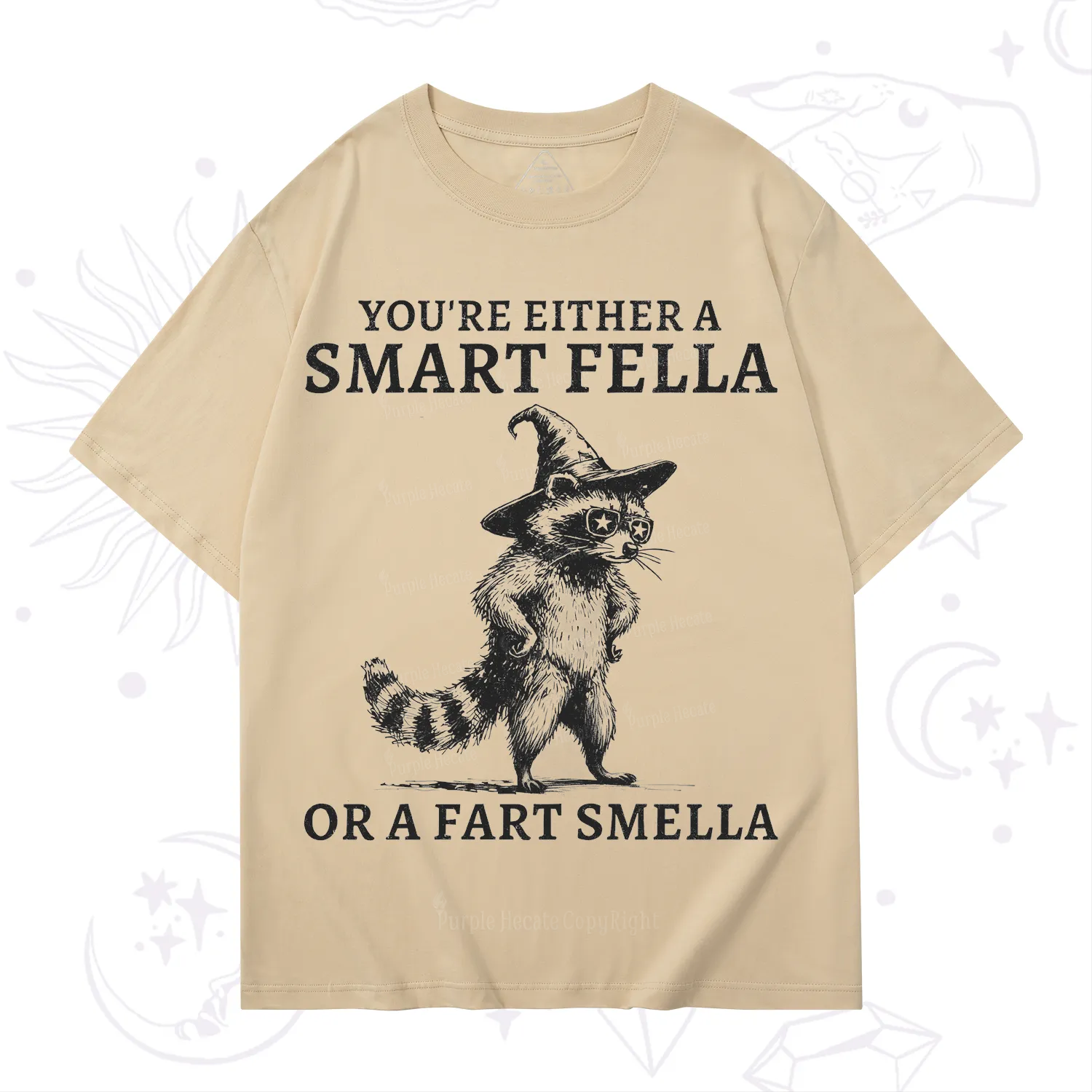 Purplehecate You're Either A Smart Fella or a Smart Fella  T-Shirt