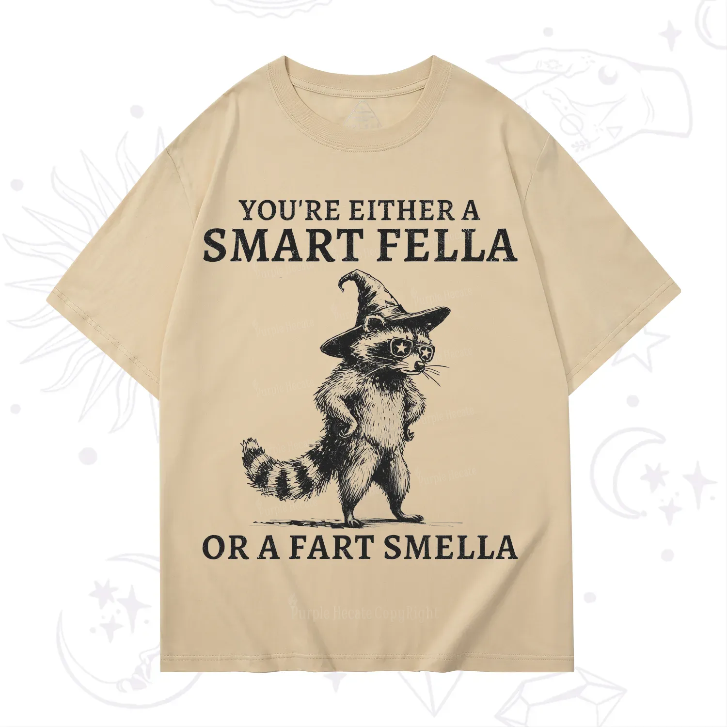 Purplehecate You're Either A Smart Fella or a Smart Fella  T-Shirt