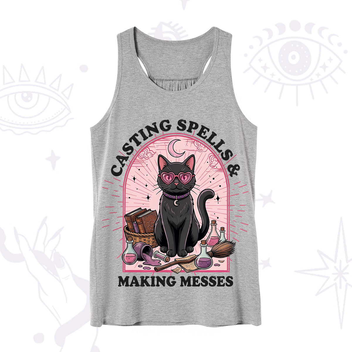 Purplehecate Casting Spells Making Messes Cat Tank