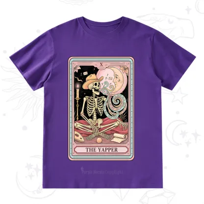 Purplehecate The Skeleton Yapper Tarot T-Shirt