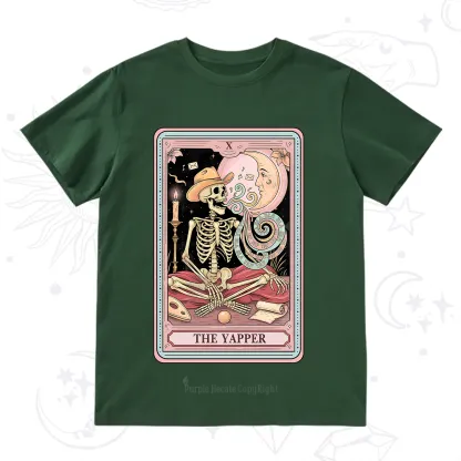 Purplehecate The Skeleton Yapper Tarot T-Shirt