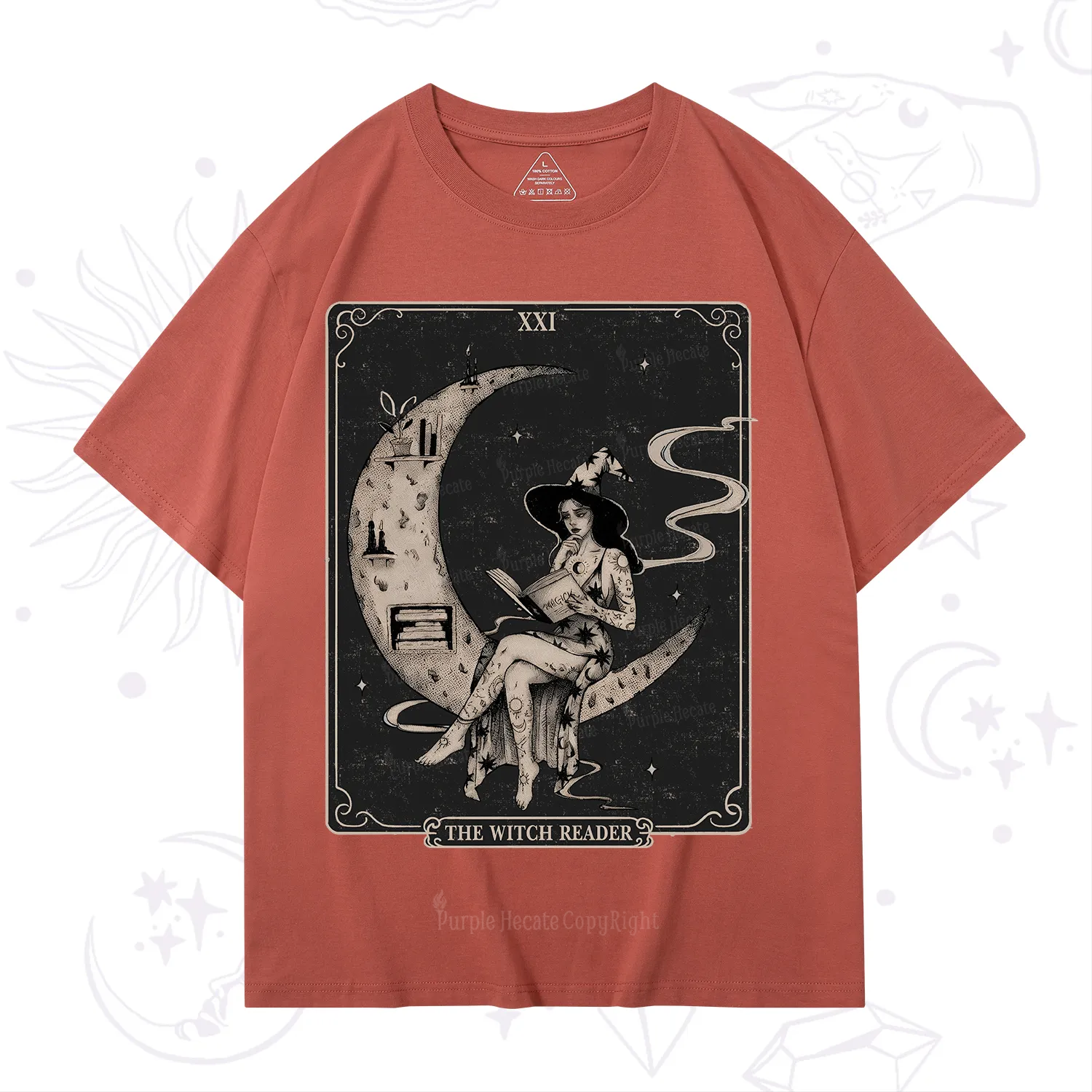Purplehecate The Witch Reader T-Shirt