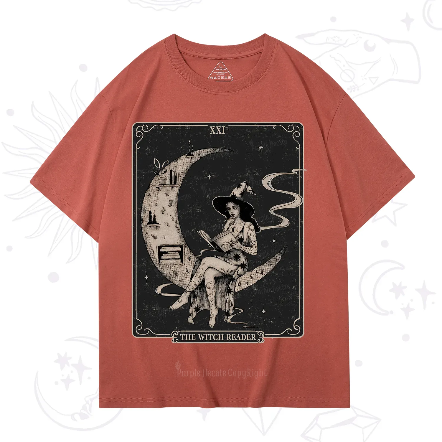 Purplehecate The Witch Reader T-Shirt