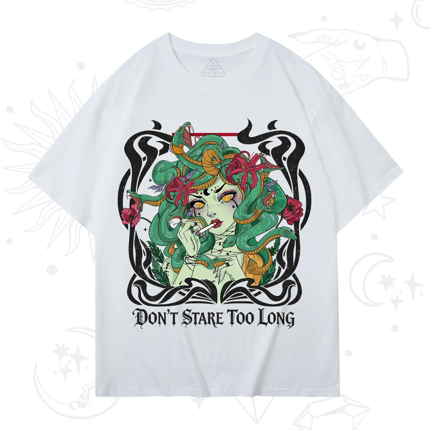 Purplehecate Don't Stare Too Long T-Shirt