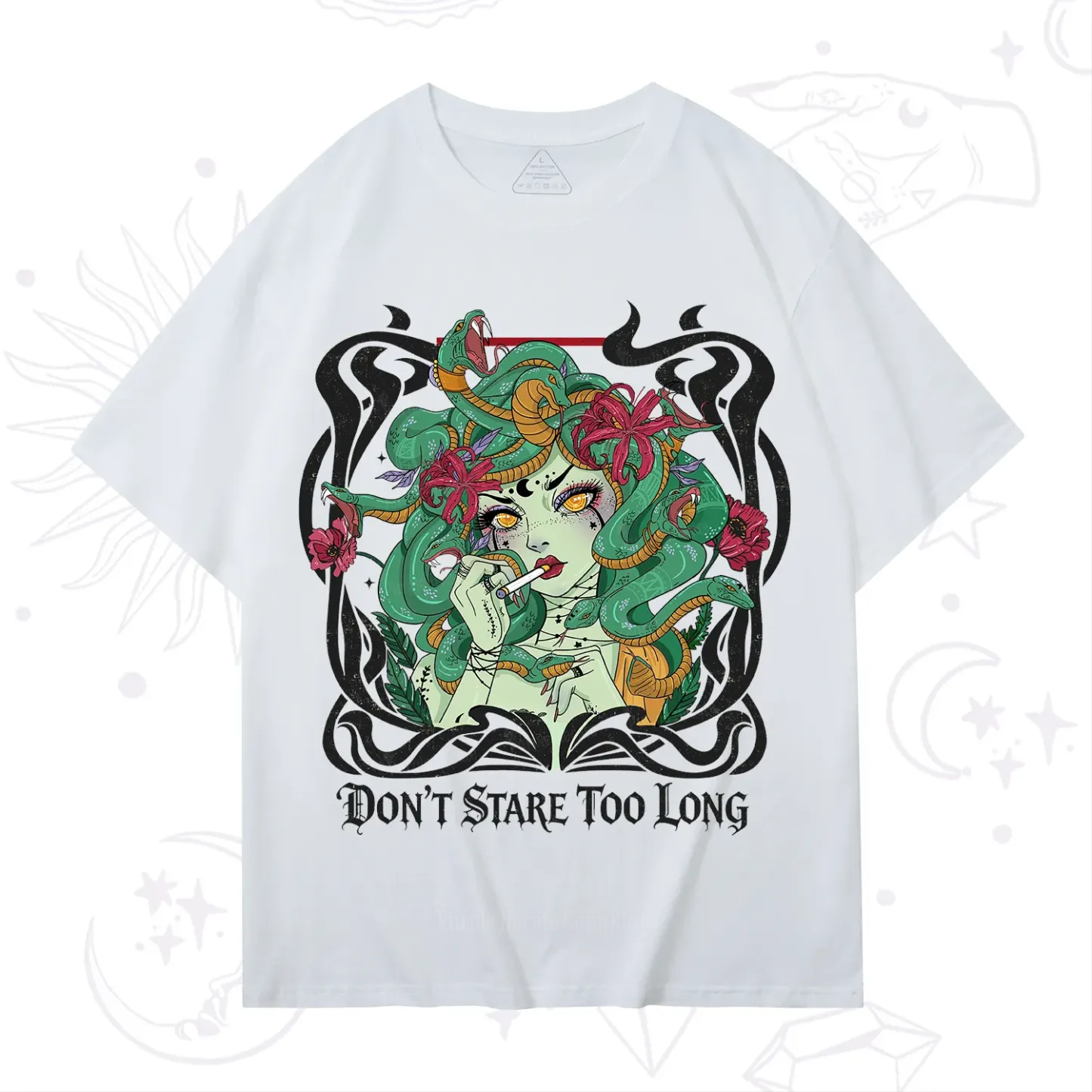 Purplehecate Don't Stare Too Long T-Shirt