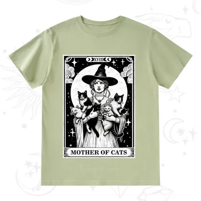 Purplehecate The Mother of Cats Tarot T-Shirt