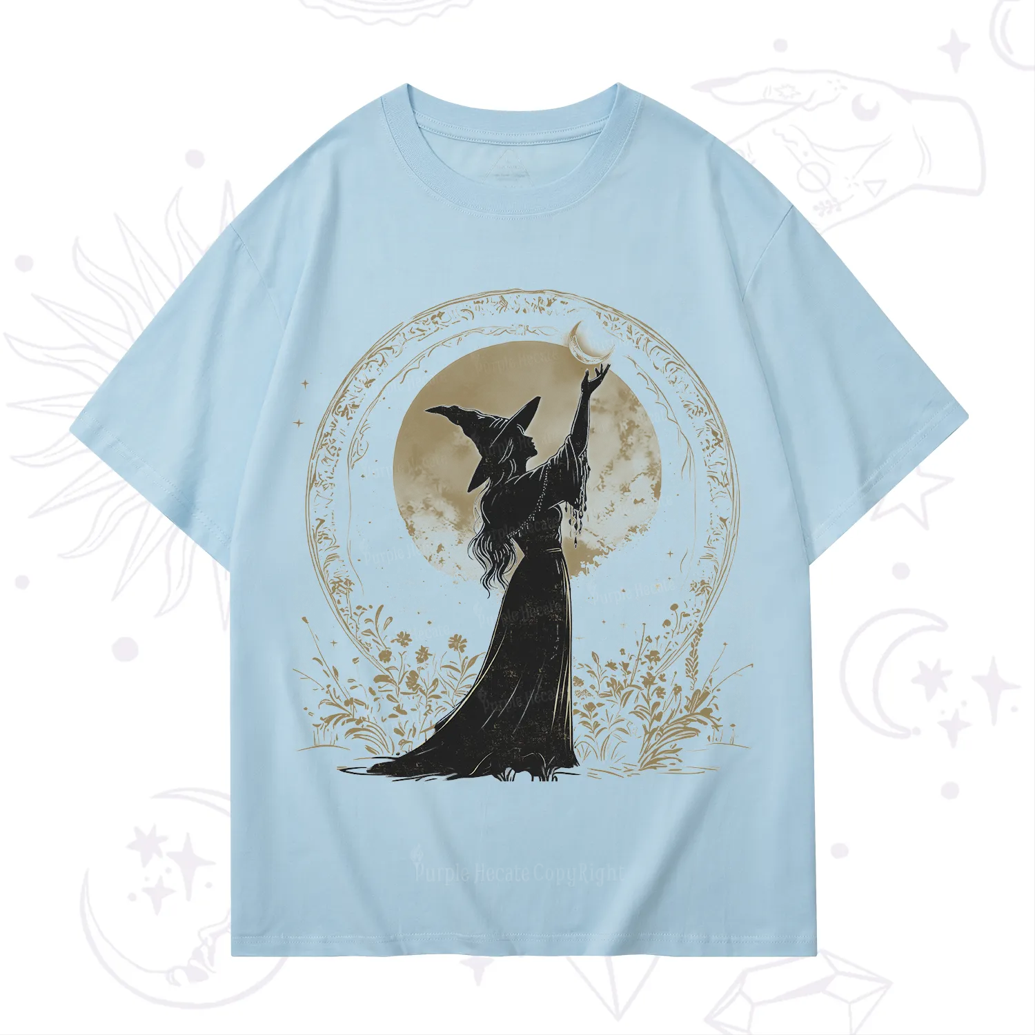 Purplehecate The Moon Witch T-Shirt