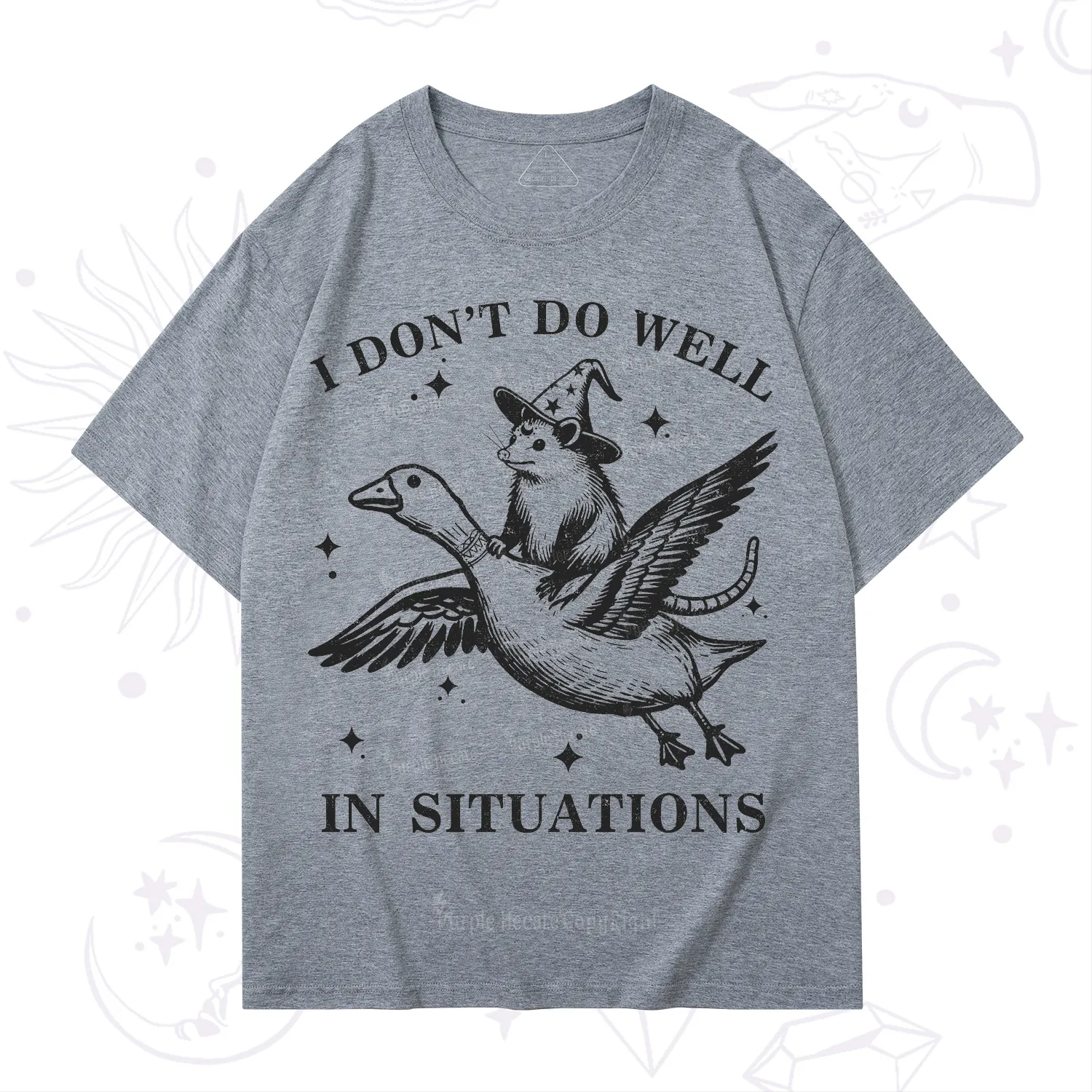 Purplehecate I Don't Do Well In Situations T-Shirt