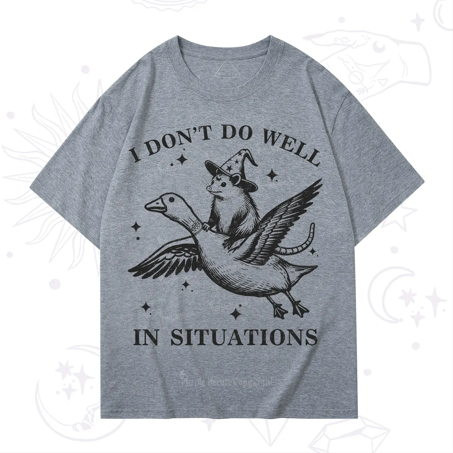 Purplehecate I Don't Do Well In Situations T-Shirt