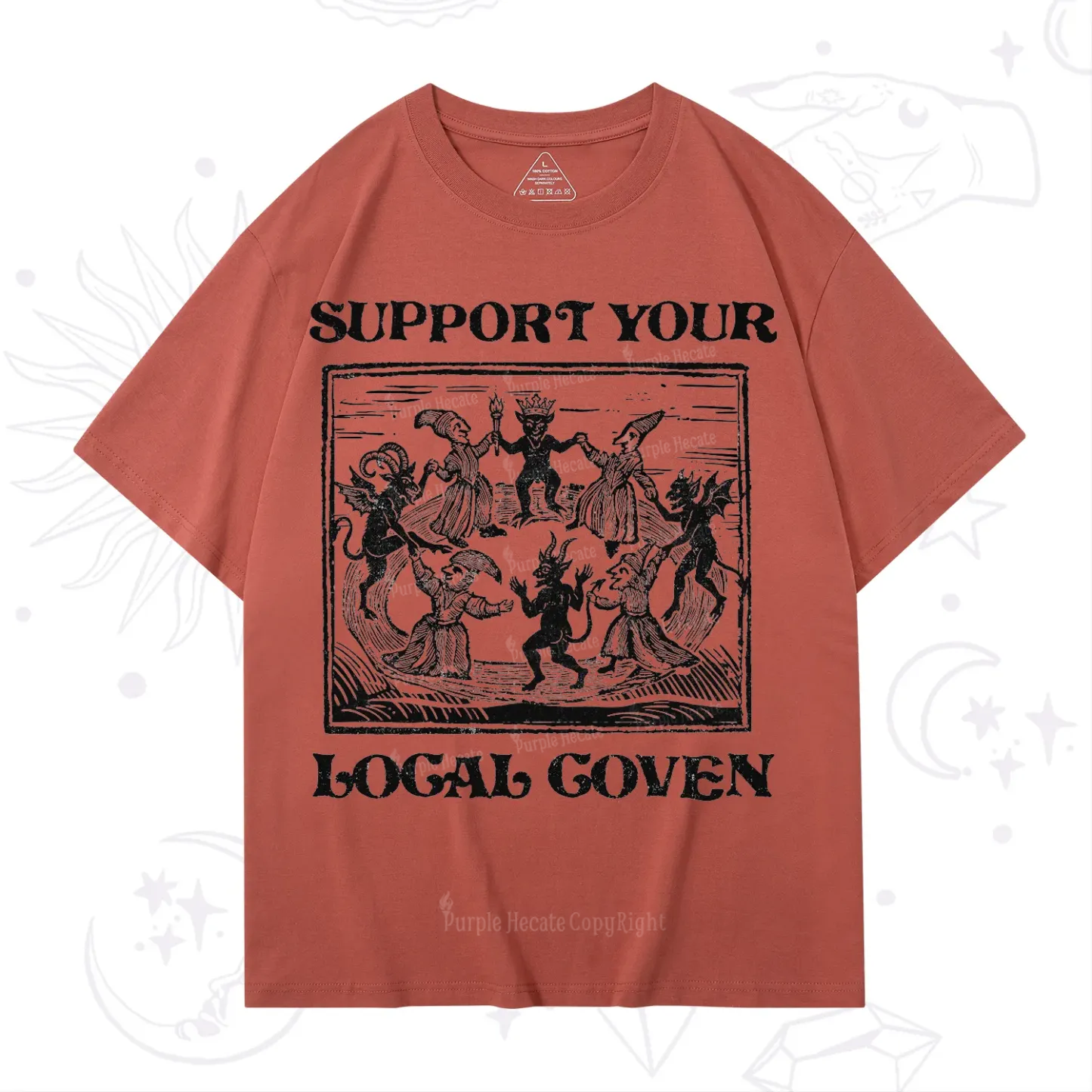 Purplehecate Support Your Local Coven T-Shirt