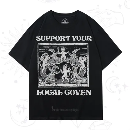 Purplehecate Support Your Local Coven T-Shirt