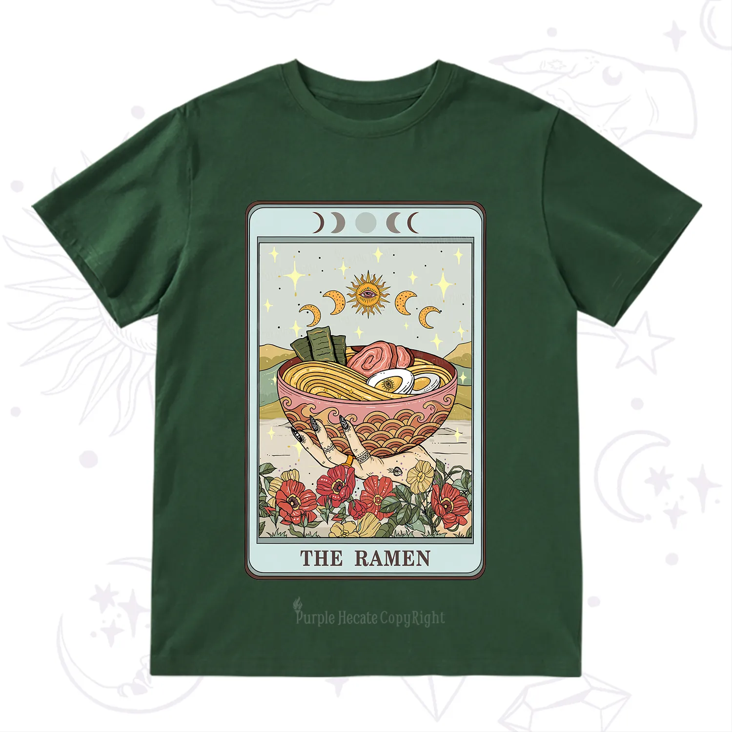 Purplehecate The Ramen Tarot T-Shirt