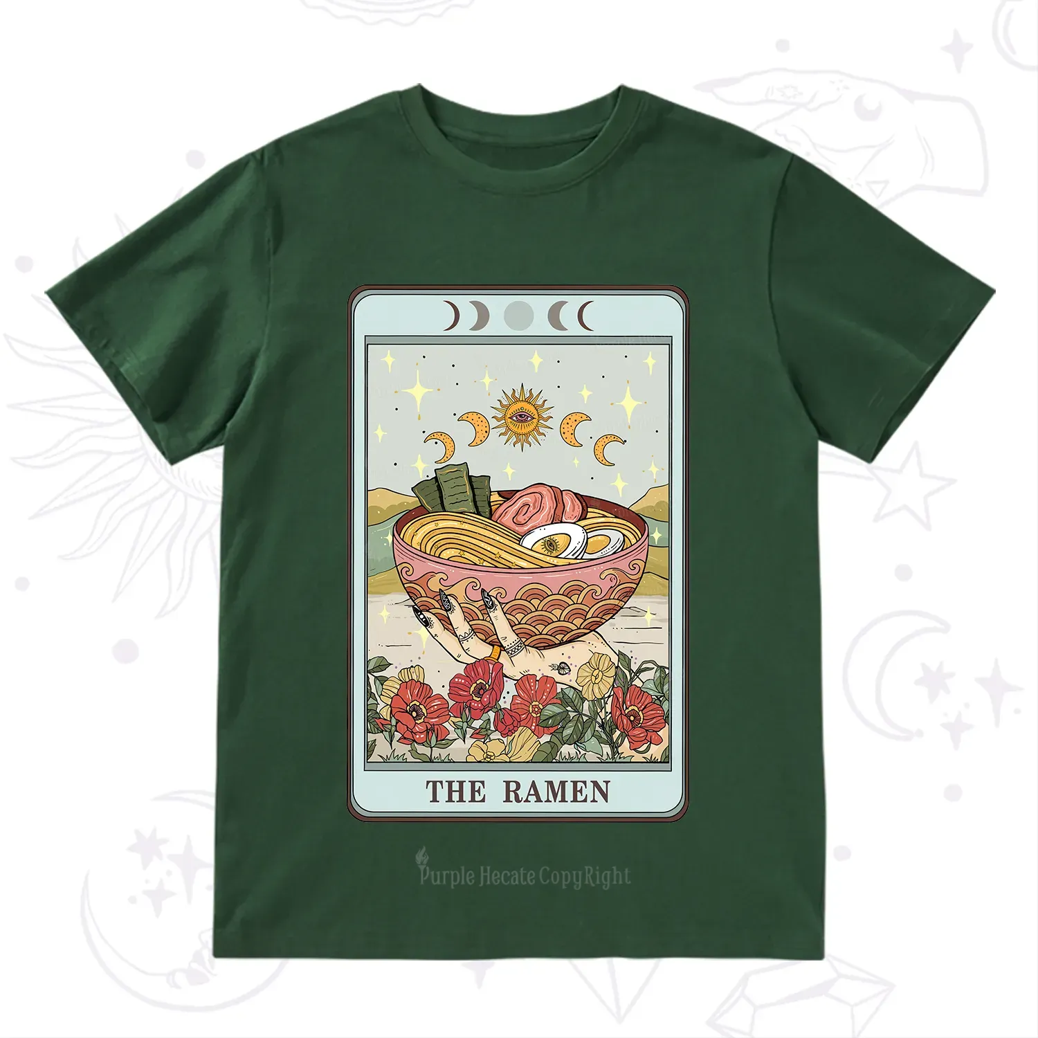 Purplehecate The Ramen Tarot T-Shirt